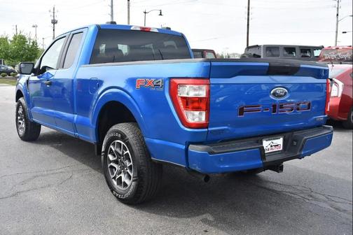 Velocity Blue Metallic 2021 Ford F-150 XL