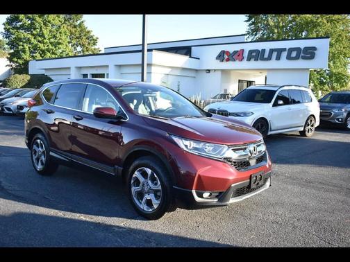 Maroon 2019 Honda CR-V EX