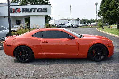 Inferno Orange Metallic 2013 Chevrolet Camaro 2LS