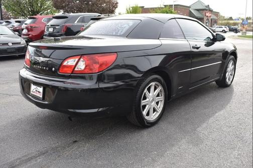 Black 2008 Chrysler Sebring Touring