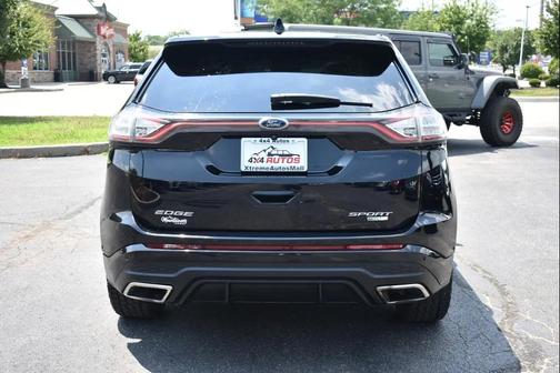 Shadow Black 2018 Ford Edge Sport