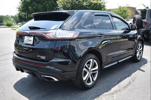 Shadow Black 2018 Ford Edge Sport