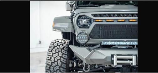 Gray 2021 Jeep Wrangler Unlimited Rubicon