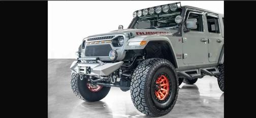 Gray 2021 Jeep Wrangler Unlimited Rubicon
