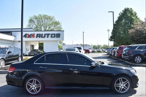 Black 2016 Mercedes-Benz E-Class 4MATIC