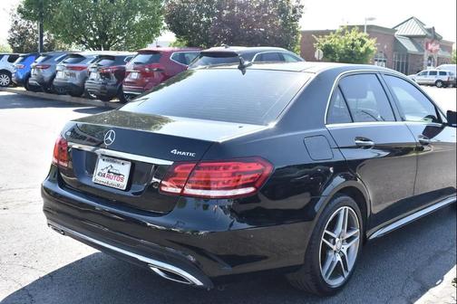Black 2016 Mercedes-Benz E-Class 4MATIC