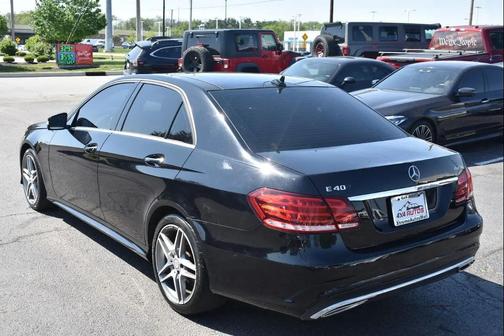 Black 2016 Mercedes-Benz E-Class 4MATIC