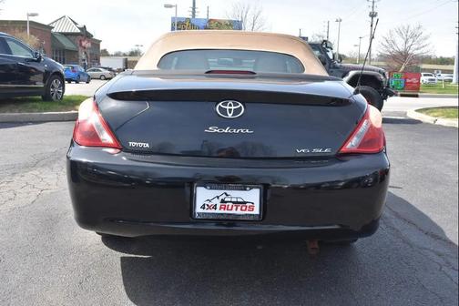 Black 2006 Toyota Camry Solara SE V6