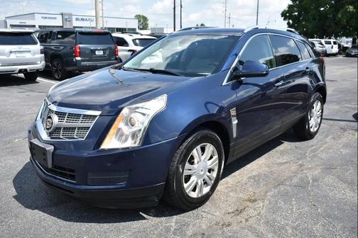 BLUE 2010 Cadillac SRX Luxury Collection