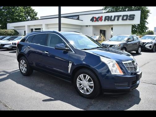 BLUE 2010 Cadillac SRX Luxury Collection