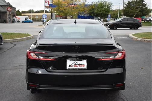 Midnight Black Metallic 2025 Toyota Camry XLE
