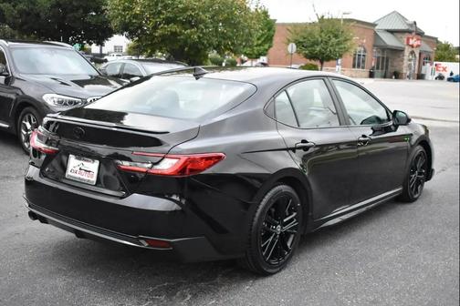 Midnight Black Metallic 2025 Toyota Camry XLE