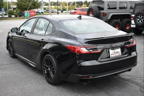 Midnight Black Metallic 2025 Toyota Camry XLE