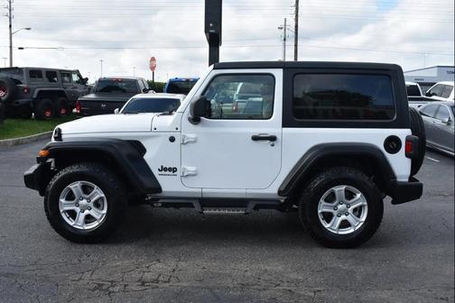 Bright White Clearcoat 2022 Jeep Wrangler Unlimited Sport