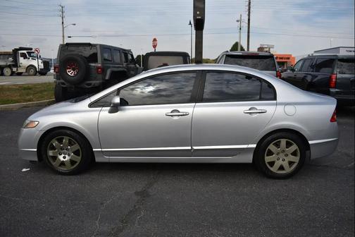 Alabaster Silver Metallic 2011 Honda Civic LX