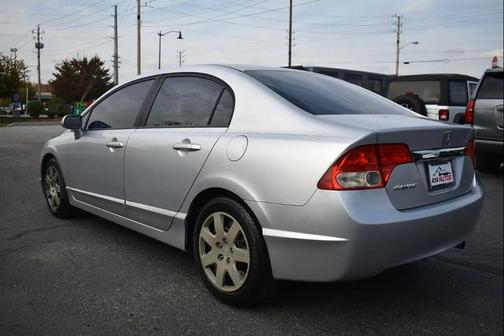 Alabaster Silver Metallic 2011 Honda Civic LX