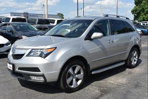 Palladium Metallic 2013 Acura MDX 3.7L Technology