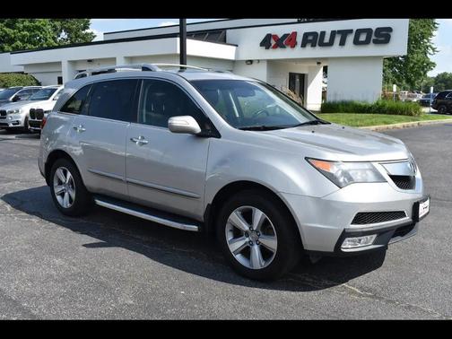 Palladium Metallic 2013 Acura MDX 3.7L Technology