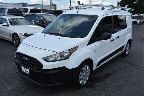 Frozen White 2020 Ford Transit Connect XL Cargo Van
