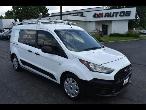 Frozen White 2020 Ford Transit Connect XL Cargo Van Cargo Van