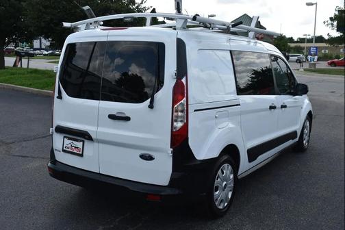 Frozen White 2020 Ford Transit Connect XL Cargo Van