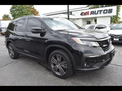 Crystal Black Pearl 2022 Honda Pilot AWD Sport
