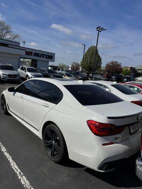 WHITE 2016 BMW 750 750i xDrive