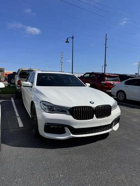 WHITE 2016 BMW 750 750i xDrive