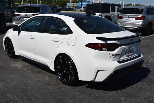 Ice Cap/Midnight Black Metallic 2025 Toyota Corolla FX