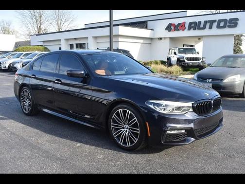 BLUE 2017 BMW 540 xDrive