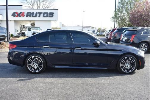 BLUE 2017 BMW 540 xDrive