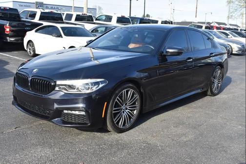BLUE 2017 BMW 540 xDrive