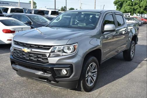 Satin Steel Metallic 2022 Chevrolet Colorado LT