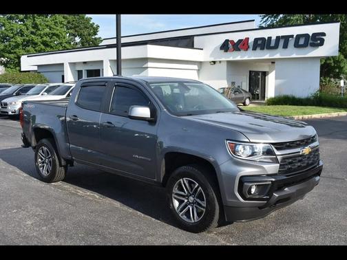 Satin Steel Metallic 2022 Chevrolet Colorado LT