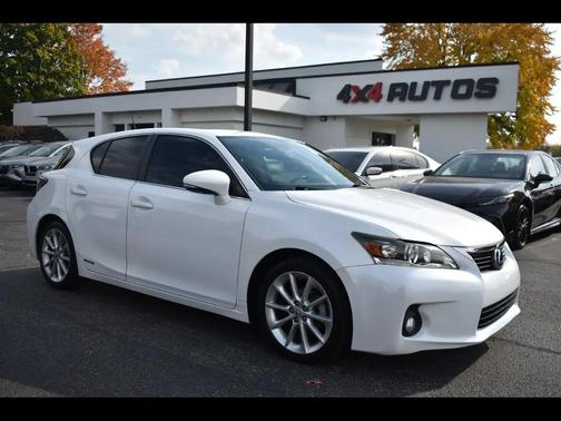 WHITE 2012 Lexus CT 200h Base