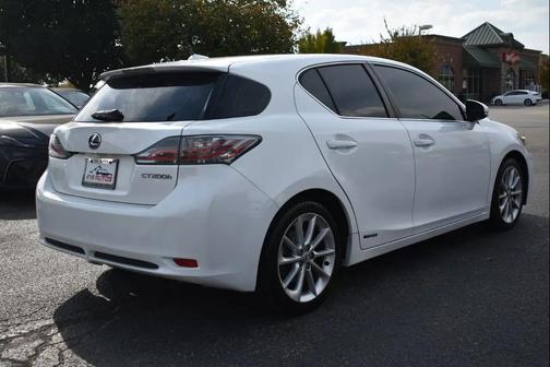 WHITE 2012 Lexus CT 200h Base