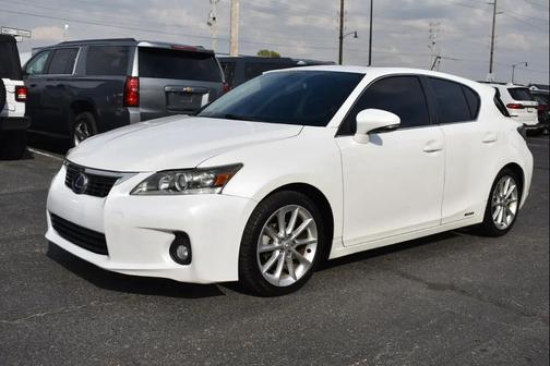 WHITE 2012 Lexus CT 200h Base