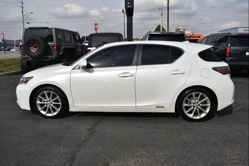 WHITE 2012 Lexus CT 200h Base