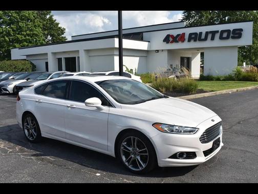 WHITE 2016 Ford Fusion Titanium