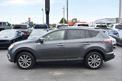 Magnetic Gray Metallic 2016 Toyota RAV4 Hybrid Limited