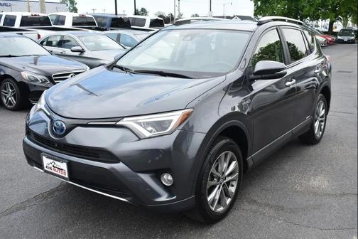 Magnetic Gray Metallic 2016 Toyota RAV4 Hybrid Limited