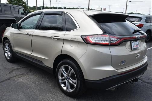 Burgundy Velvet Metallic Tinted Clearcoat 2017 Ford Edge Titanium