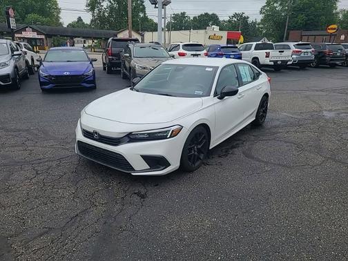 Platinum White Pearl 2023 Honda Civic