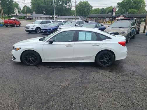 Platinum White Pearl 2023 Honda Civic