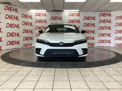 Platinum White Pearl 2023 Honda Civic