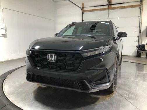 Crystal Black Pearl 2025 Honda CR-V Hybrid Sport AWD