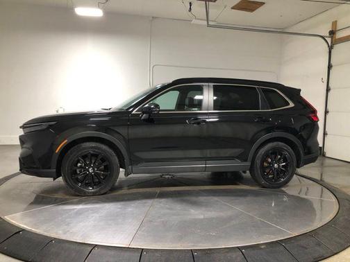 Crystal Black Pearl 2025 Honda CR-V Hybrid Sport AWD