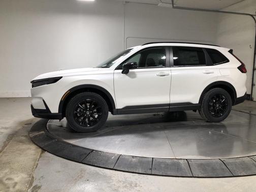 Platinum White Pearl 2026 Honda CR-V Hybrid Sport-L AWD