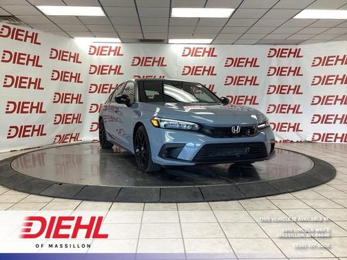 Sonic Gray Pearl 2023 Honda Civic