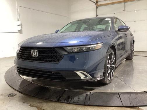 Canyon River Blue Metallic 2026 Honda Accord Hybrid Touring